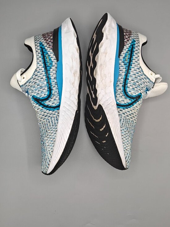 Men Nike React Infinity Run FK 3 Running Shoes Size 11 White Blue DH5392 102 main image 10